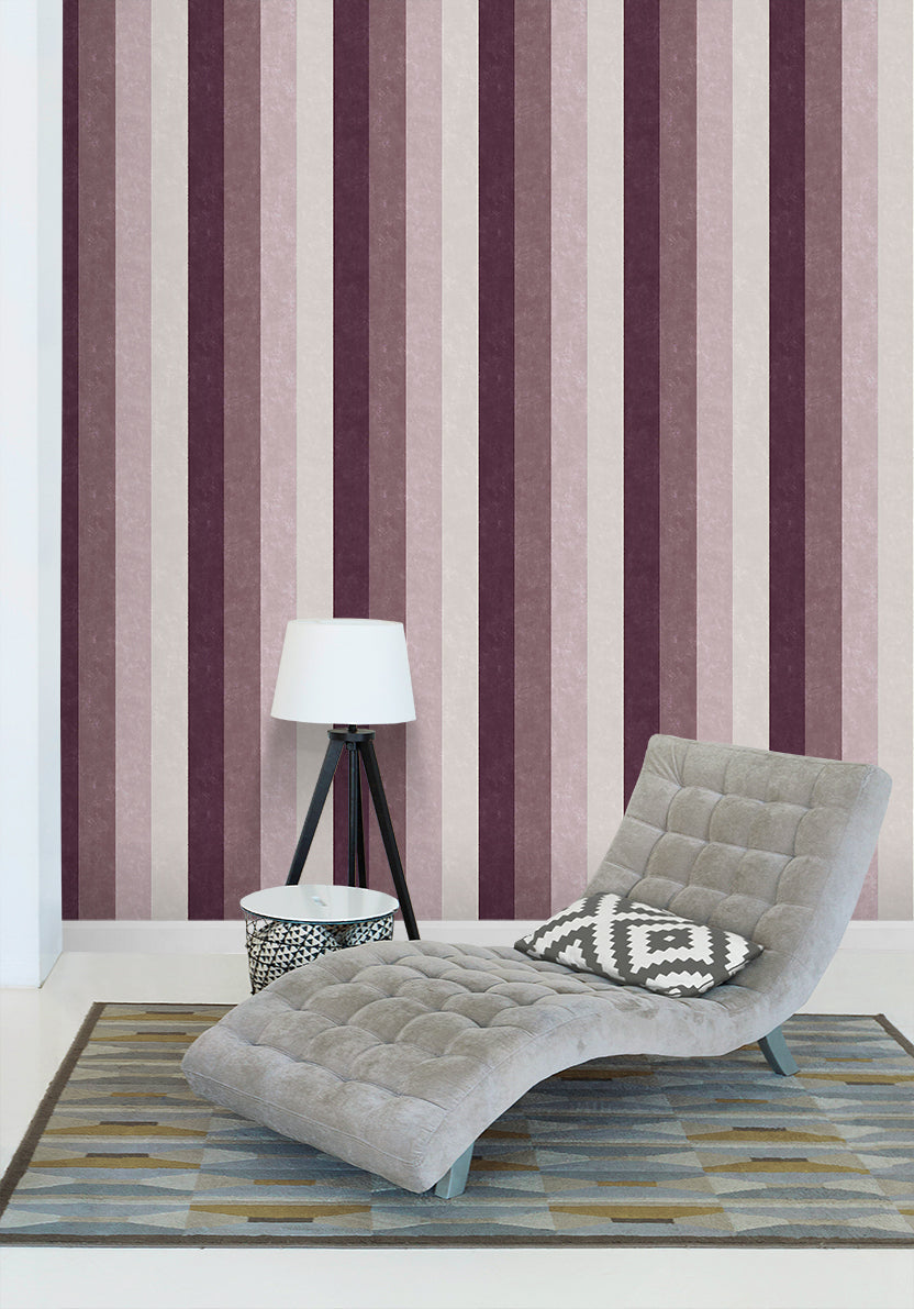 Velvet Stripe BUrgundy