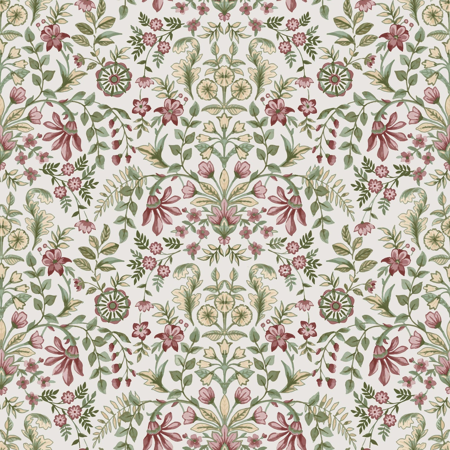 Damak Style Flory Pink-Green