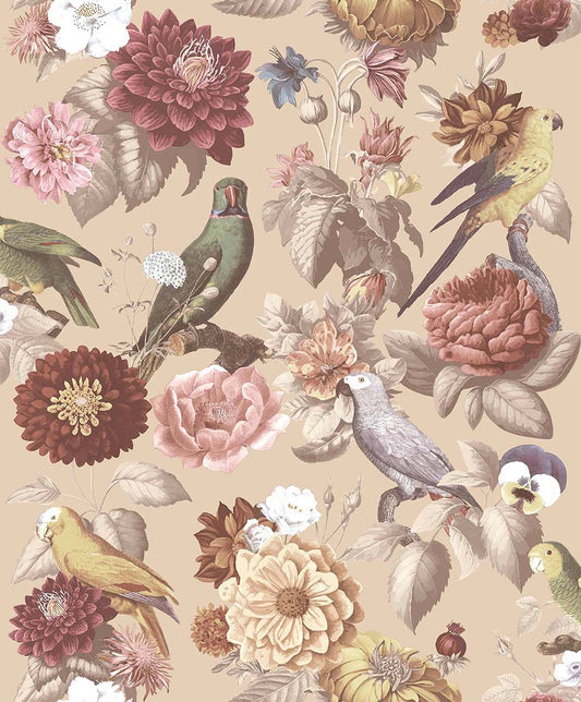 Parattonni Beige flowers