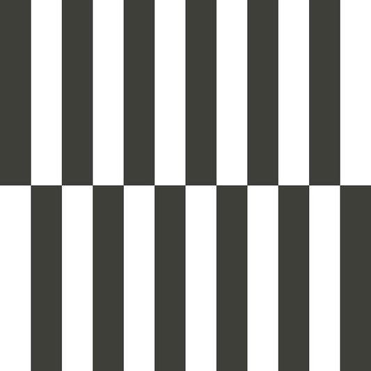 Ritmo Black White Stripe