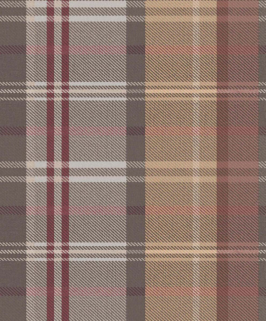 Scozzese Burgundy Fabric Imitation