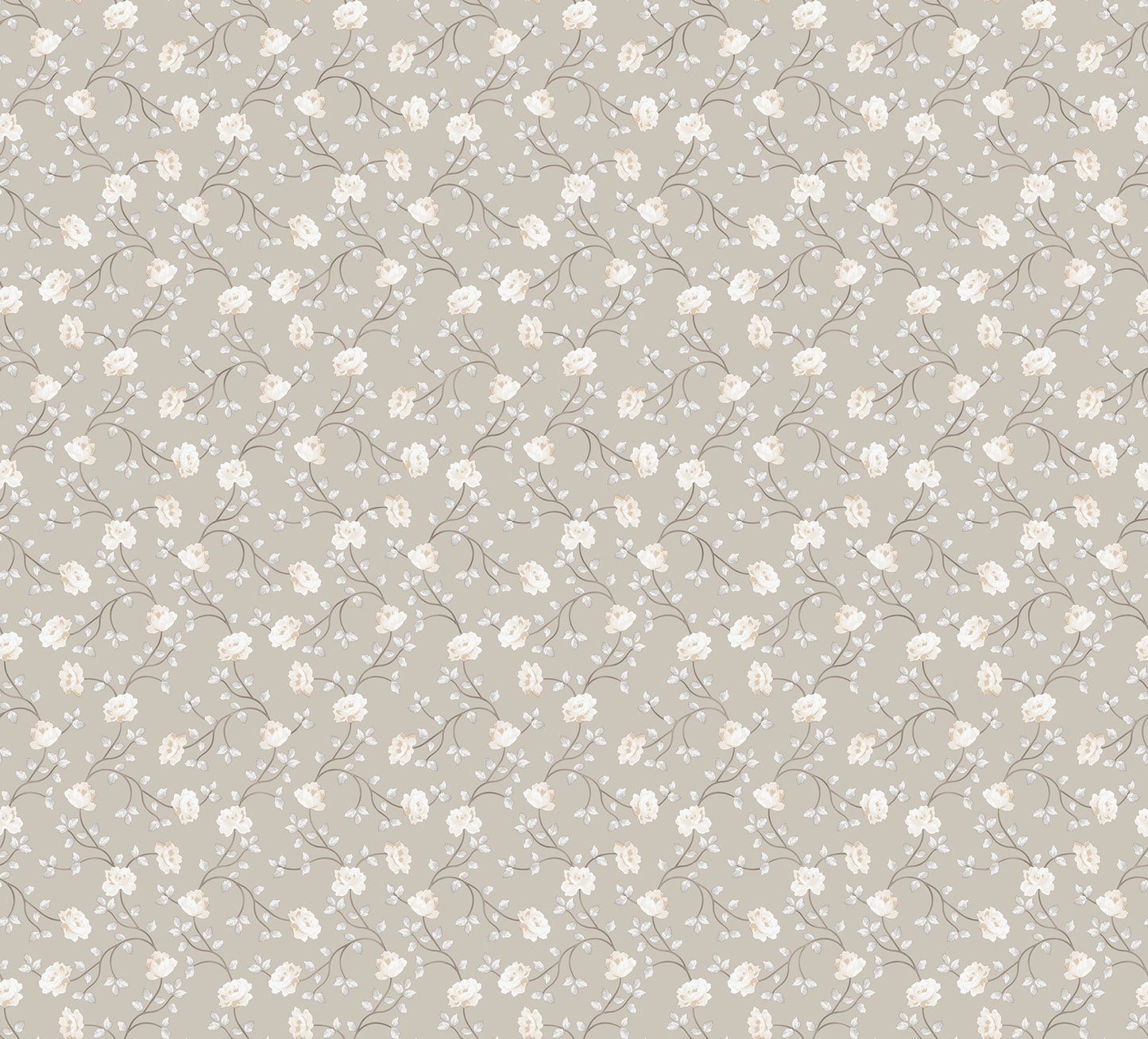 Petit Flowers Grey