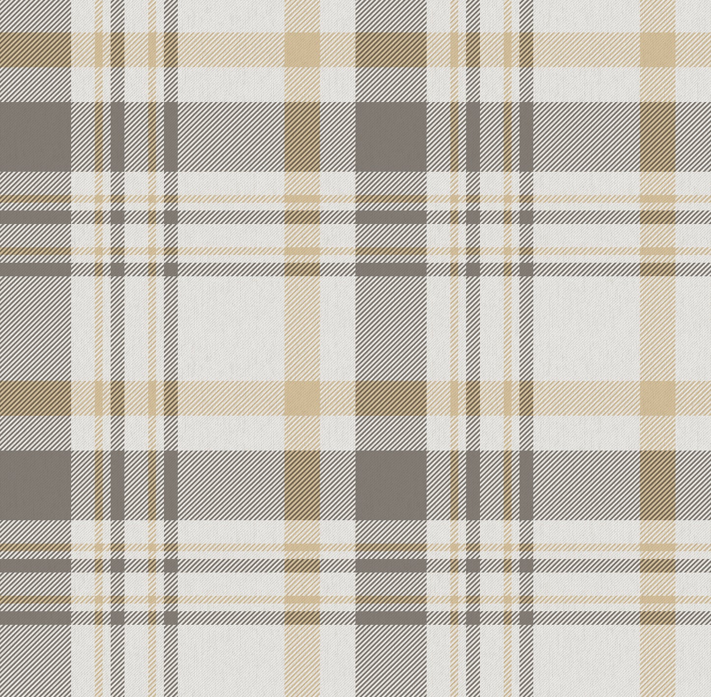 Plaid Grey, Ocher