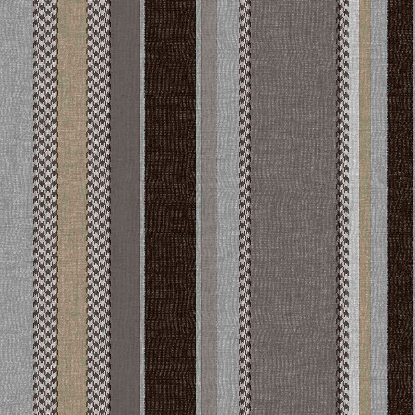 Riga Stripe Brown Grey