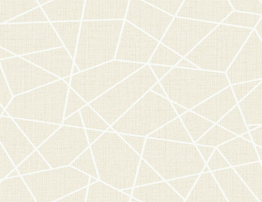 Heath Cream Geometric Linen