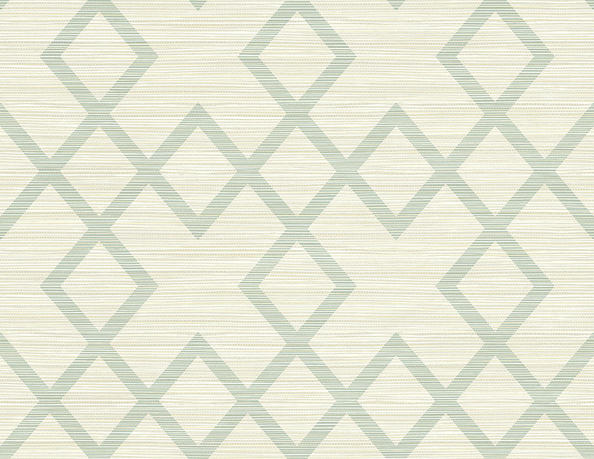 Vana Seafoam Woven Diamond