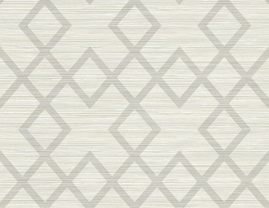 Vana Light Grey Woven Diamond