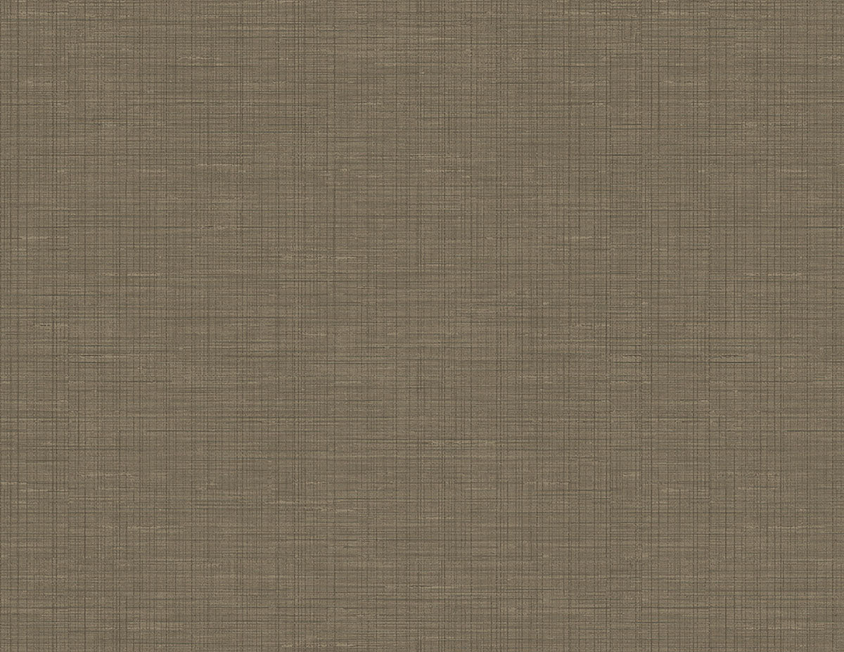 Alix Dark Brown Twill Wallpaper