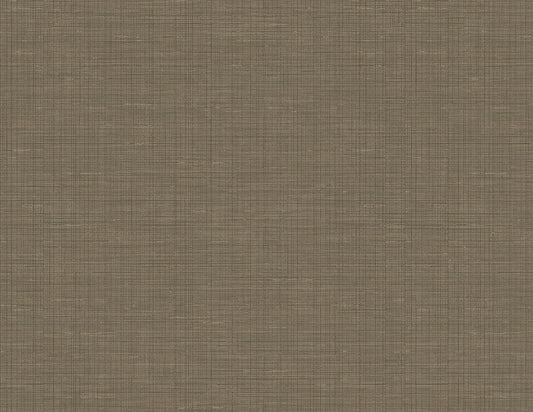Alix Dark Brown Twill Wallpaper