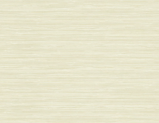 Bondi Cream Grasscloth Texture Wallpaper