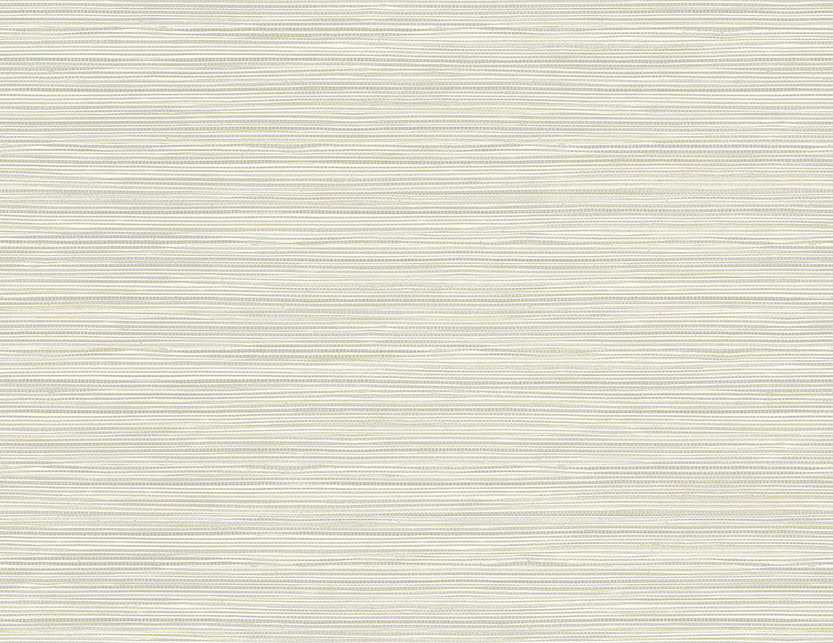 Bondi Light Grey Grasscloth Texture Wallpaper
