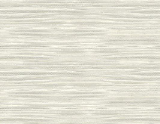 Bondi Light Grey Grasscloth Texture Wallpaper