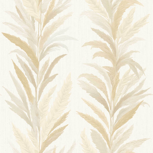 Foglia Cream Beige leaves