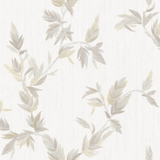 Ramage Cream Beige leaves