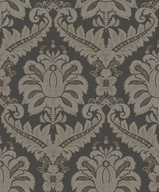 Damasco Black Grey Baroque