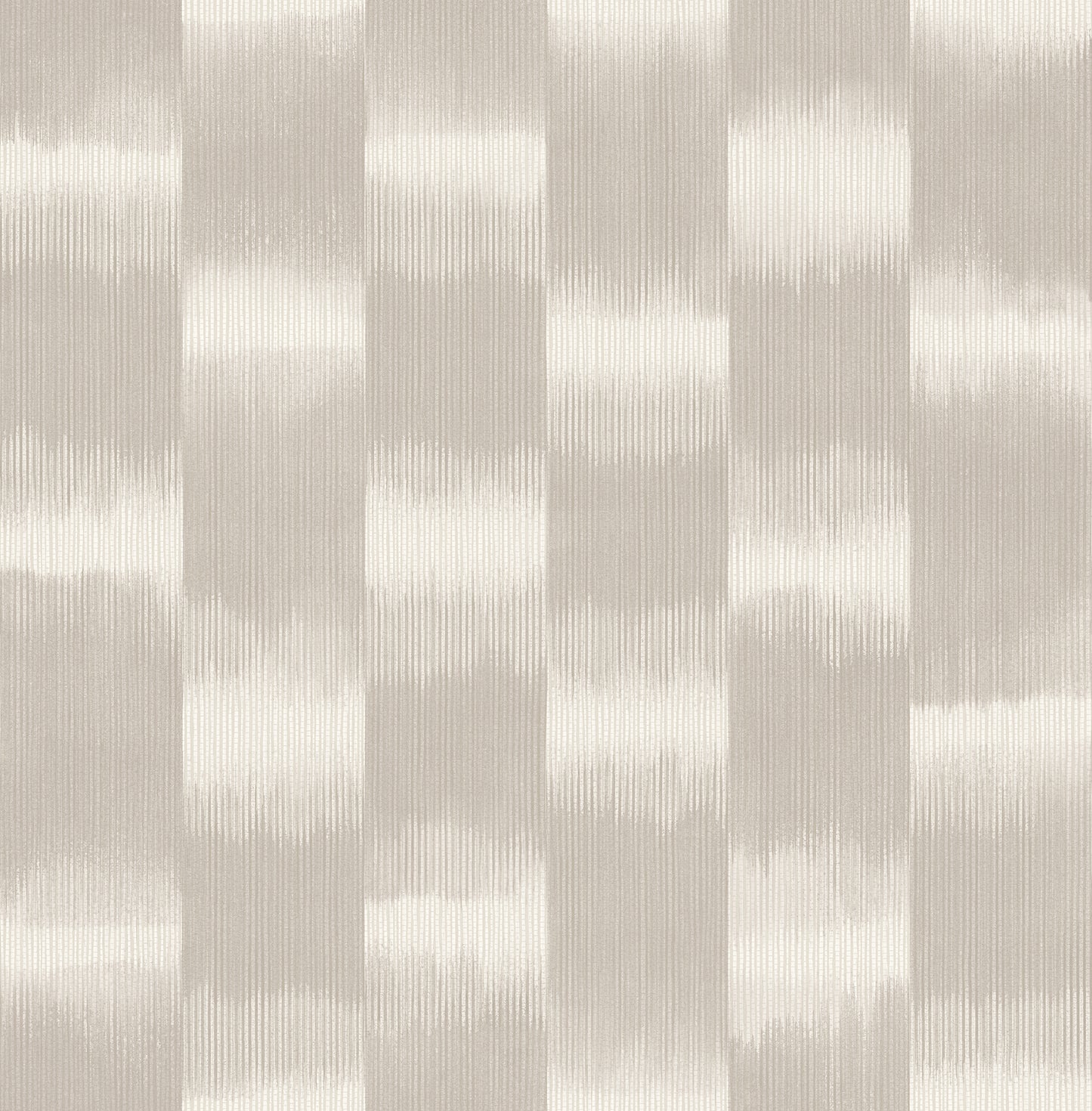 Baldwin Taupe Shibori Stripe 3d Wallpaper