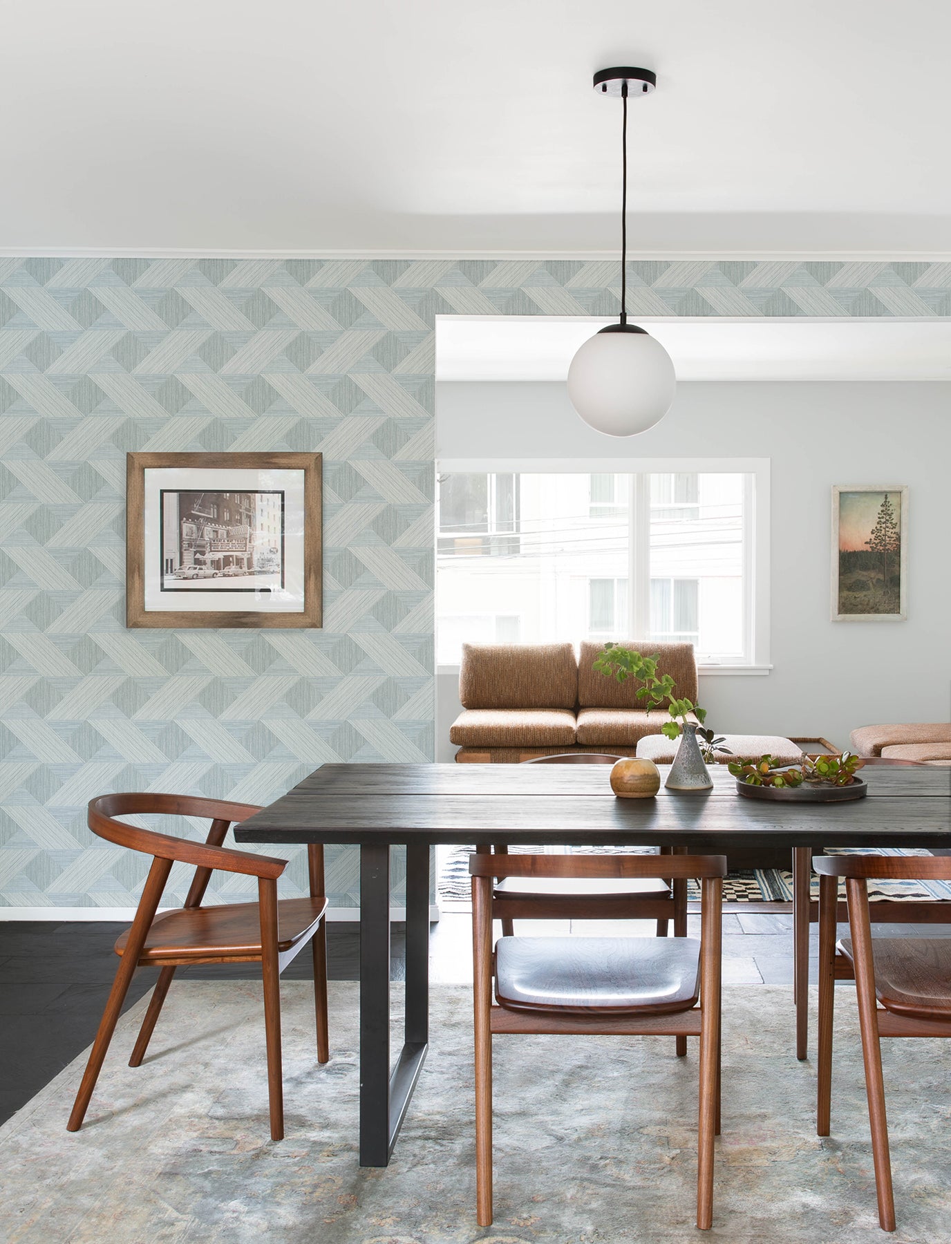 Presley Light Blue Tessellation
