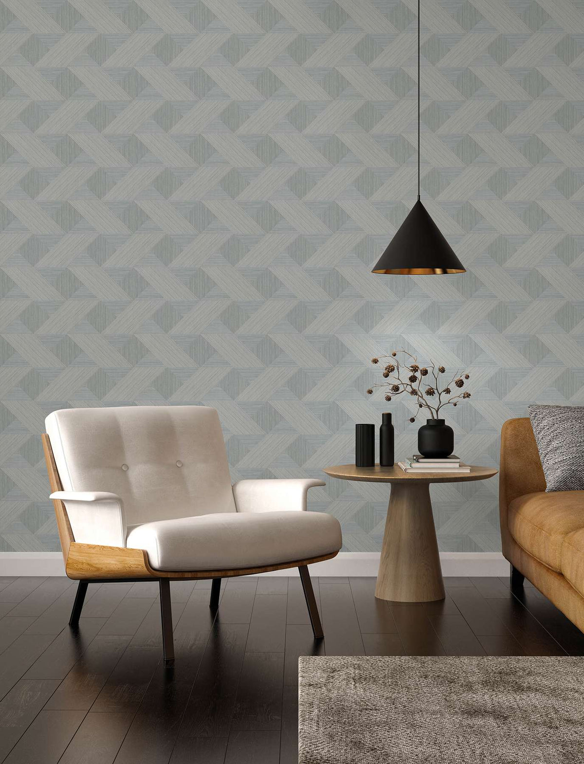 Presley Light Blue Tessellation