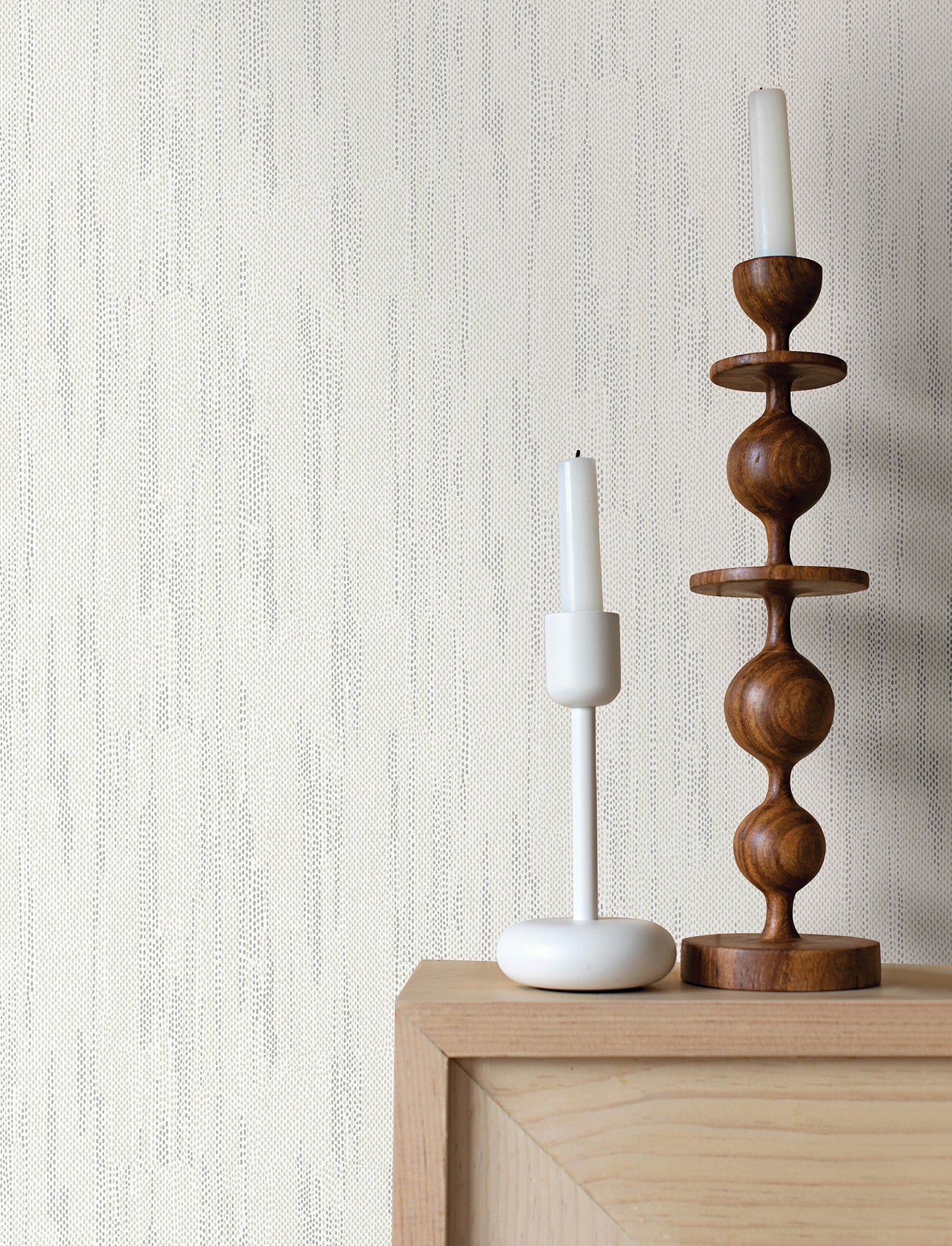 Baris Silver Stipple Stripe