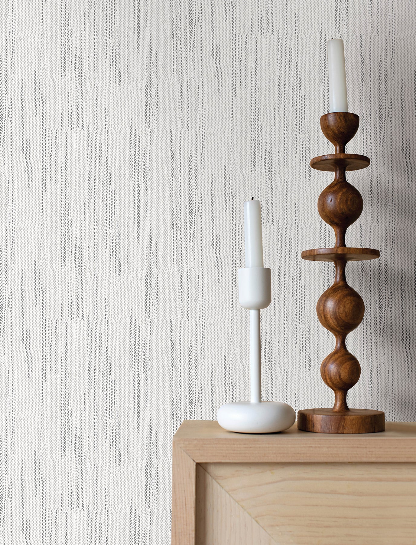 Baris Charcoal Stipple Stripe