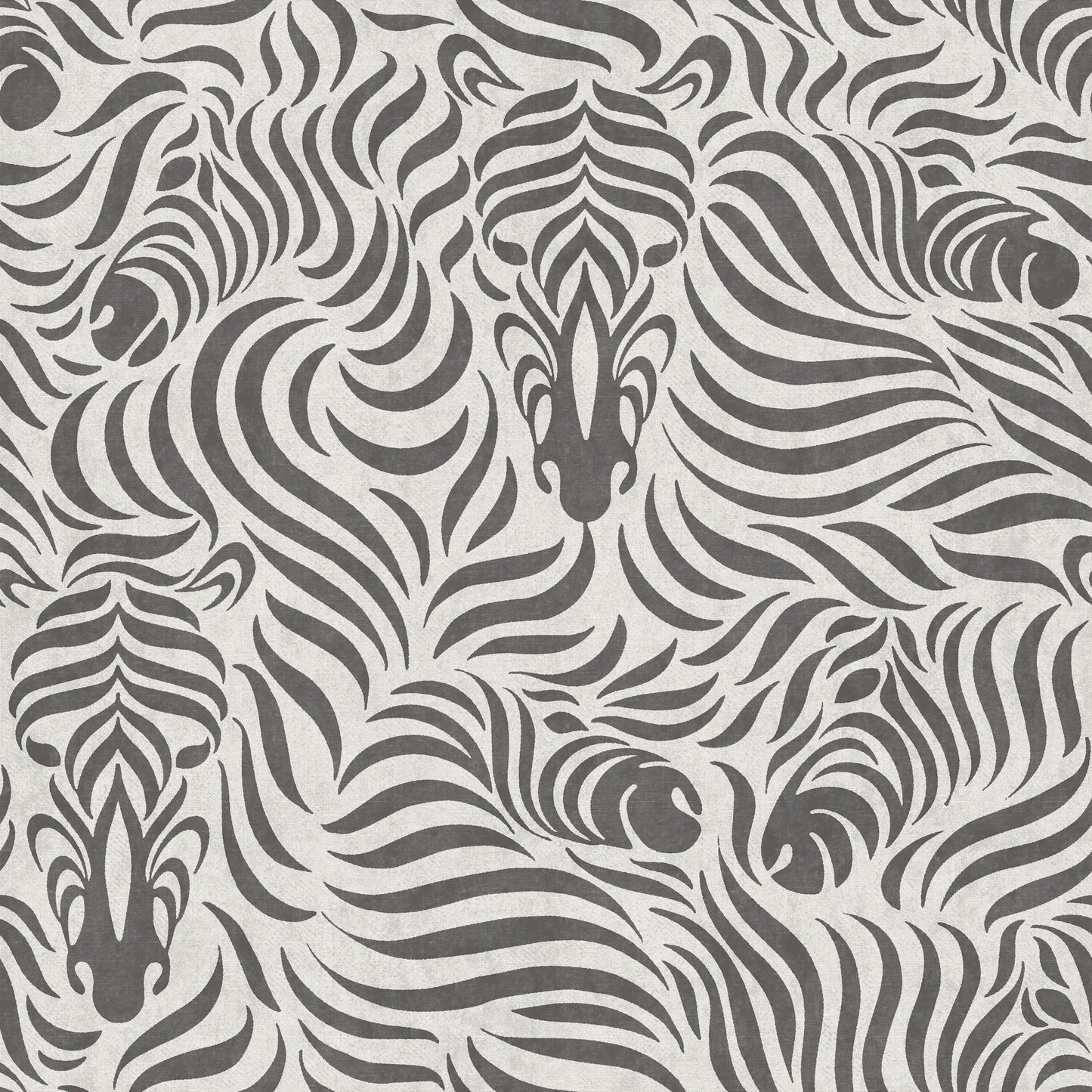 Samburu Zebra Motif Black