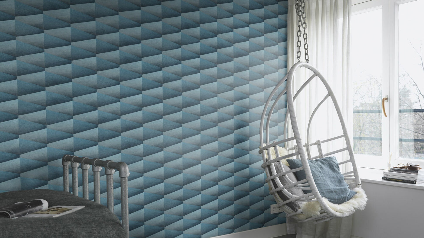3D Illusion Blue