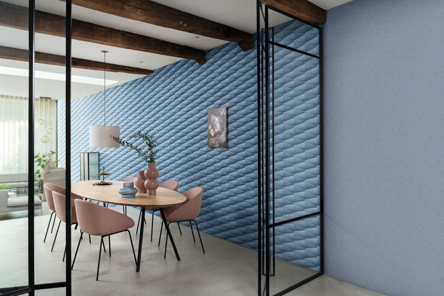 3D Illusion Blue