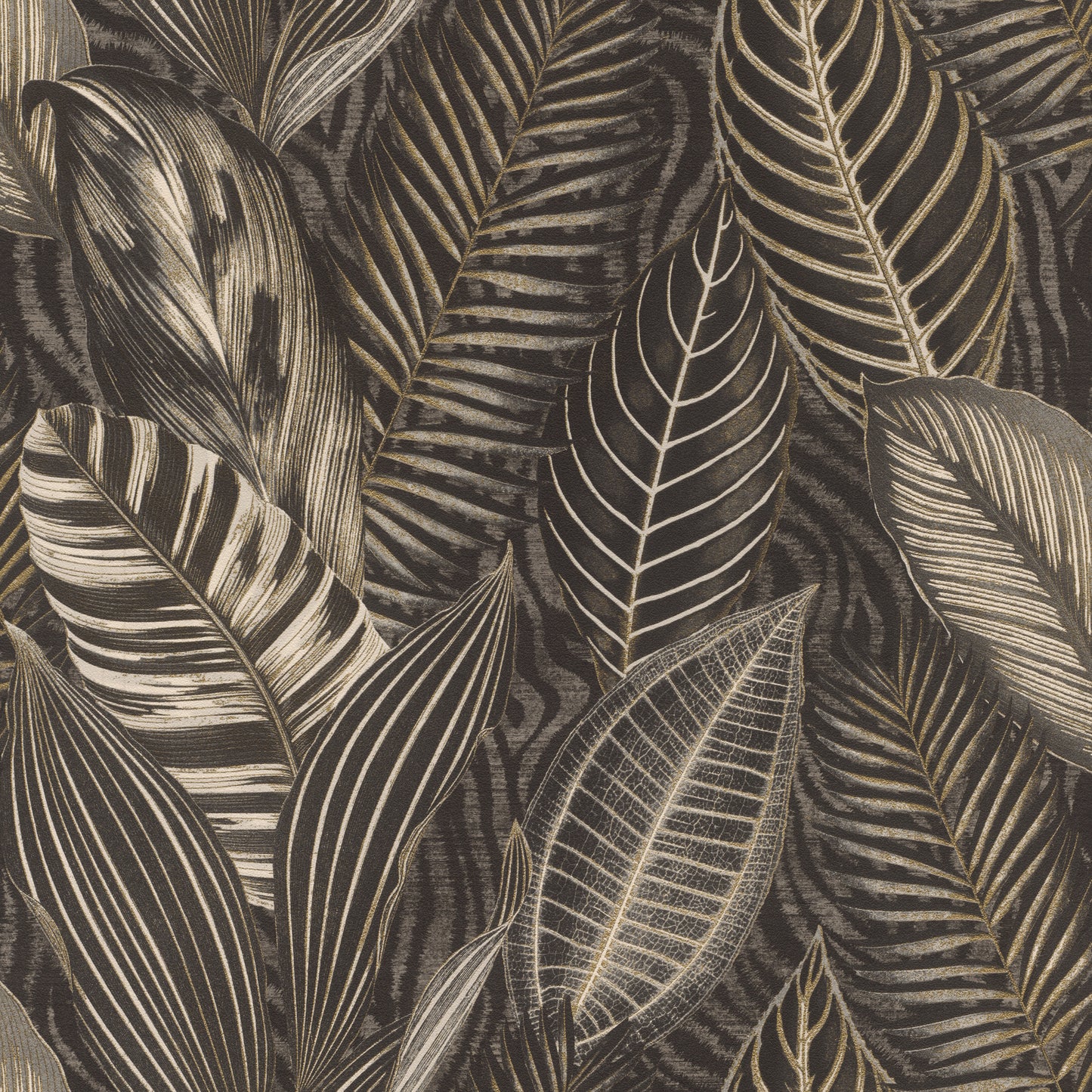 African Leave Black Copper