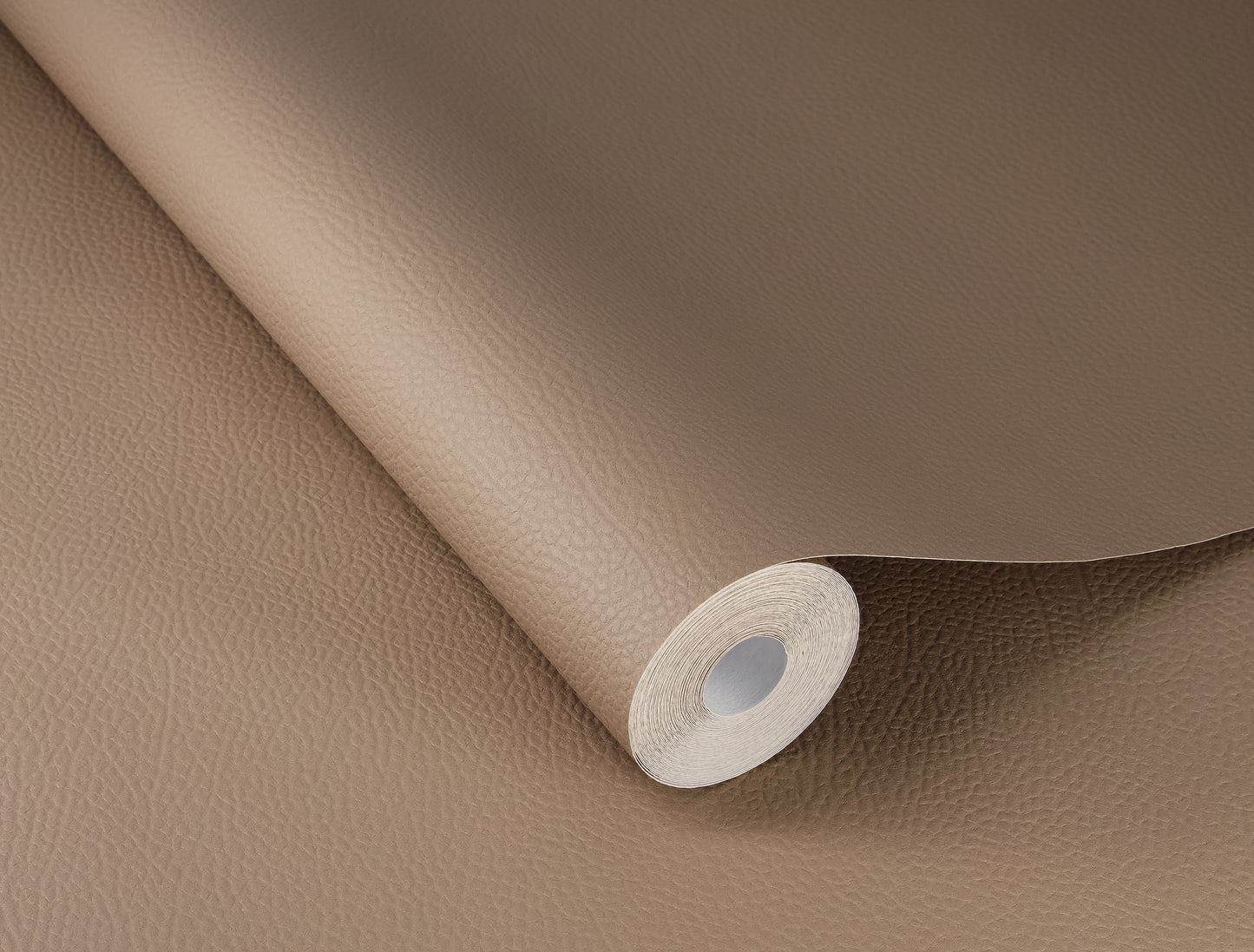 Leather Plain Texture Warm Brown