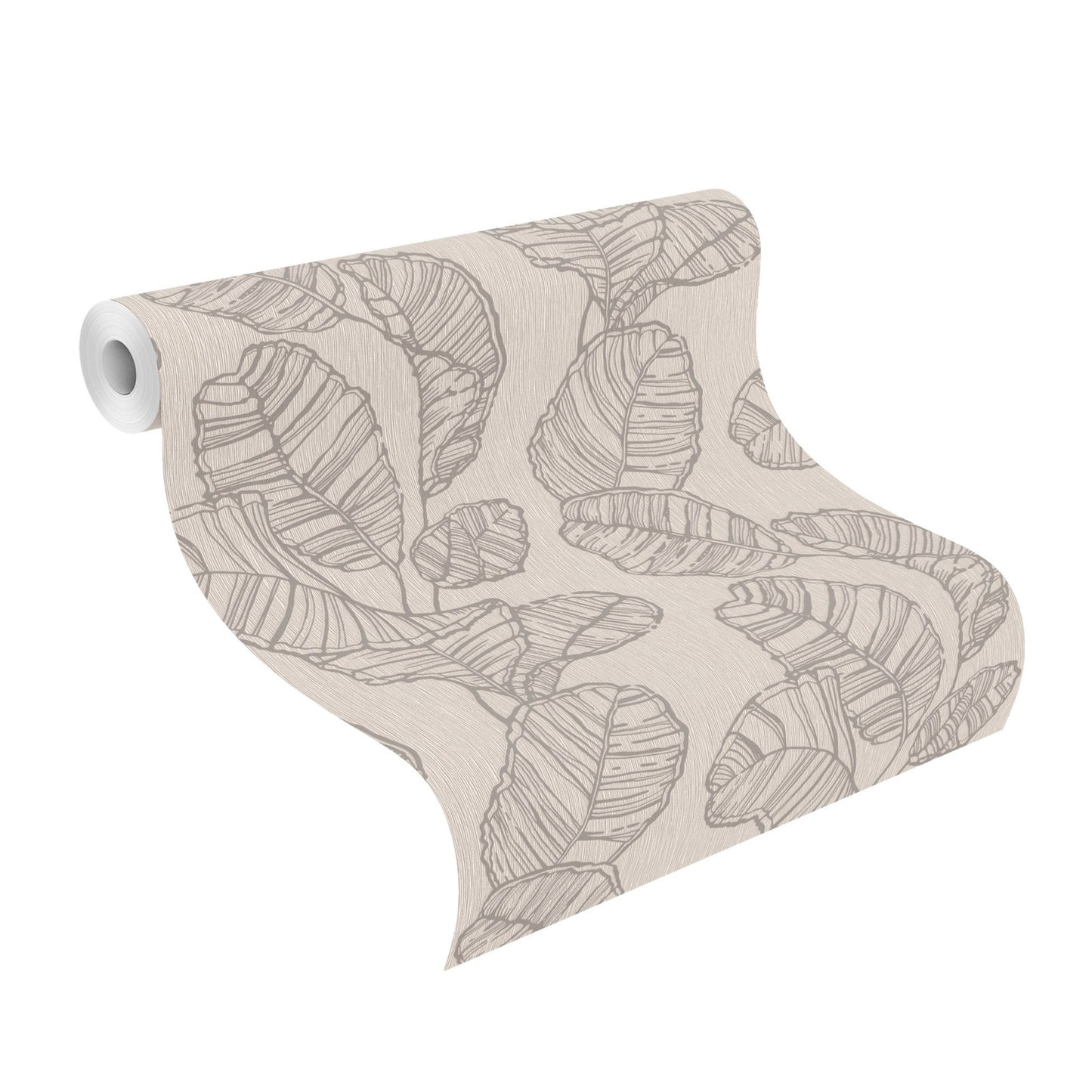 Graphic Leave Beige-Grey