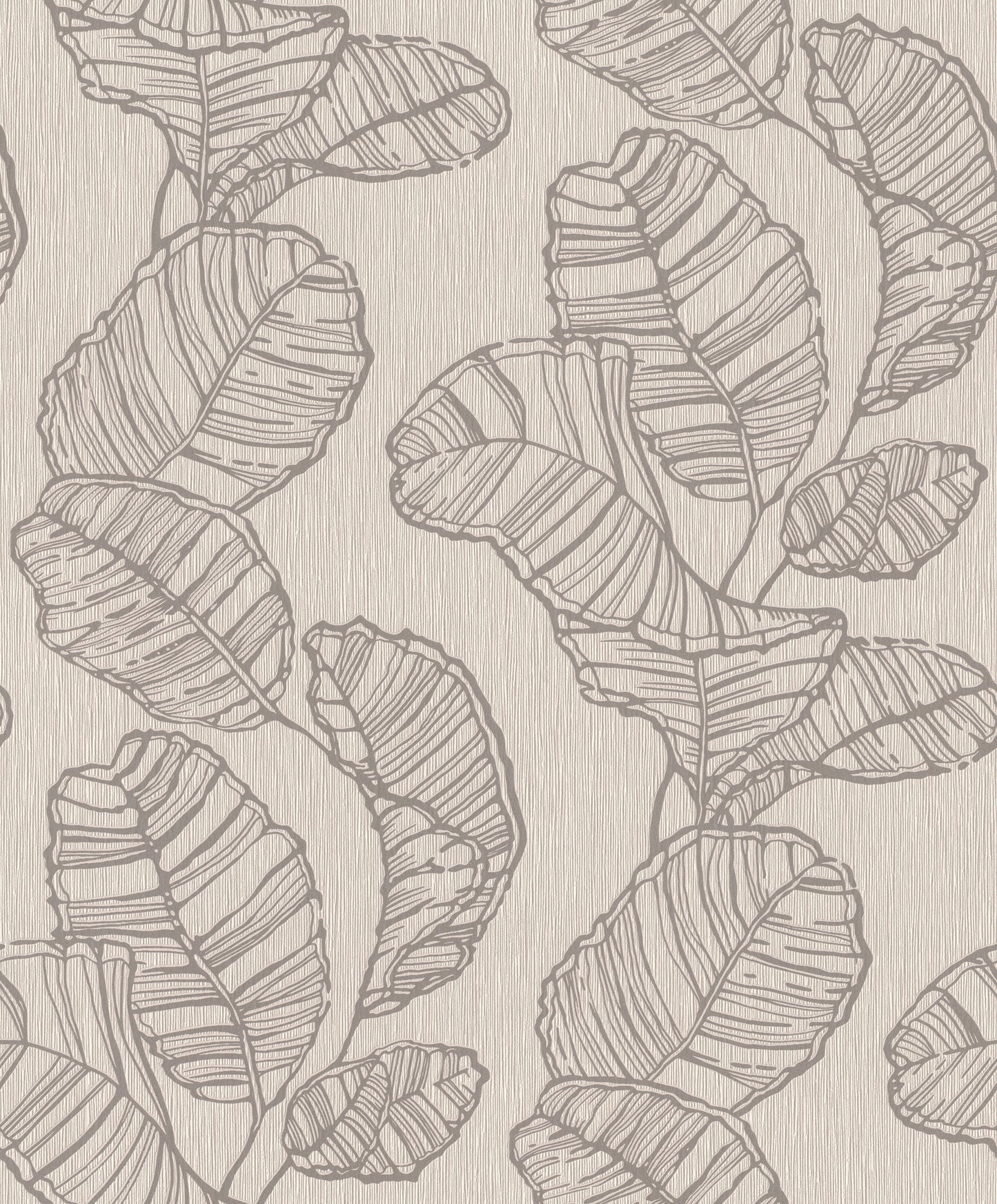 Graphic Leave Beige-Grey