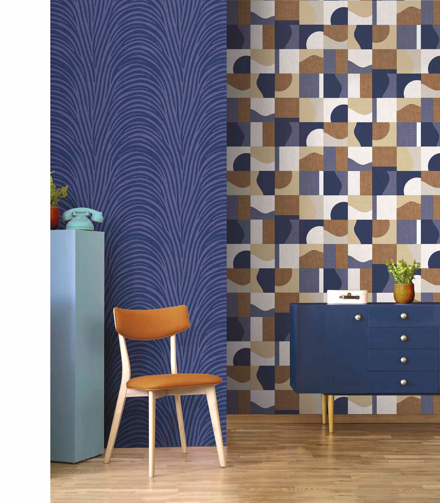 Tramonti Nevy Blue-Brown