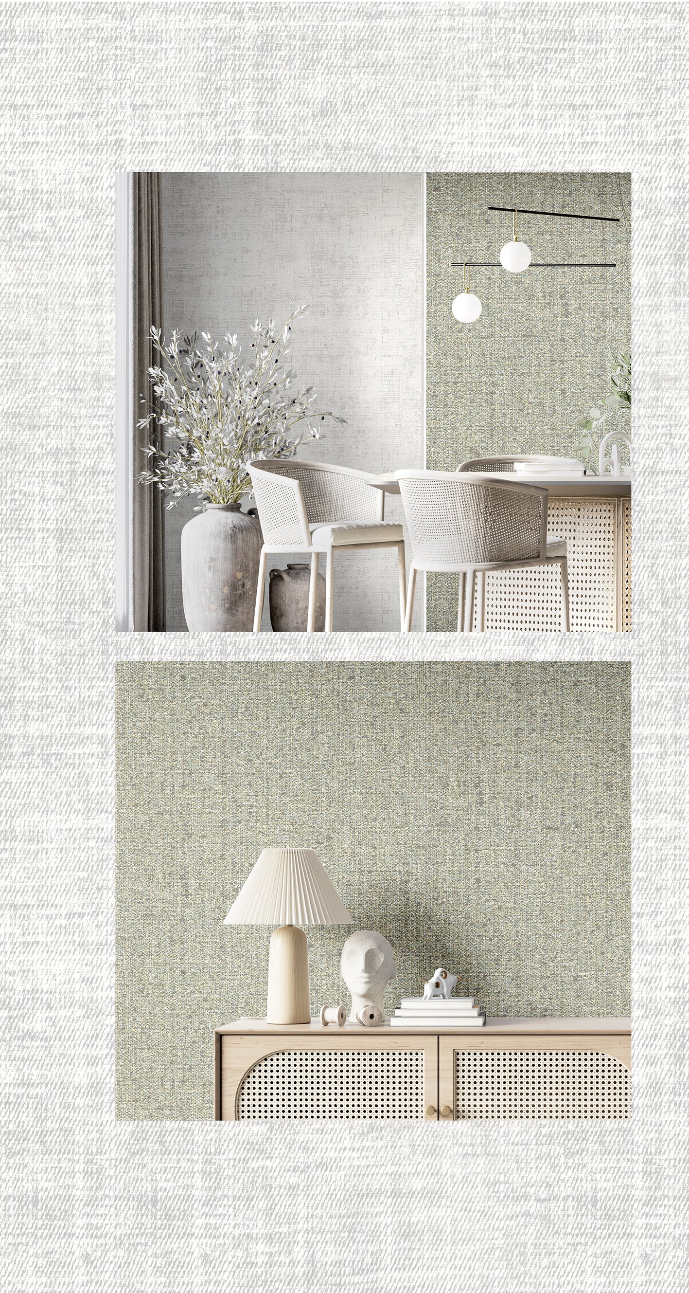 Textured Plain -  Sage Green