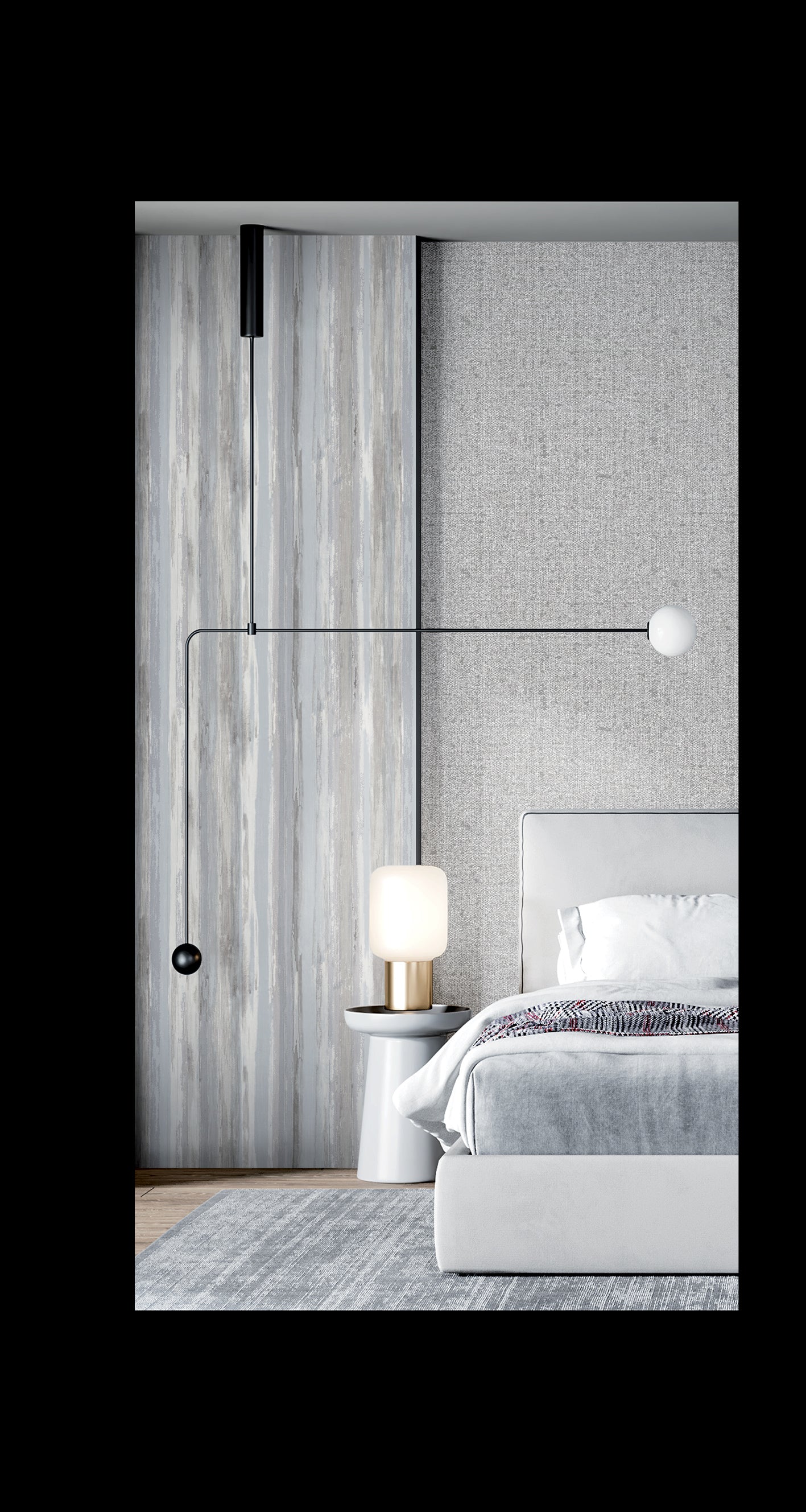 Textured Plain - Grey
