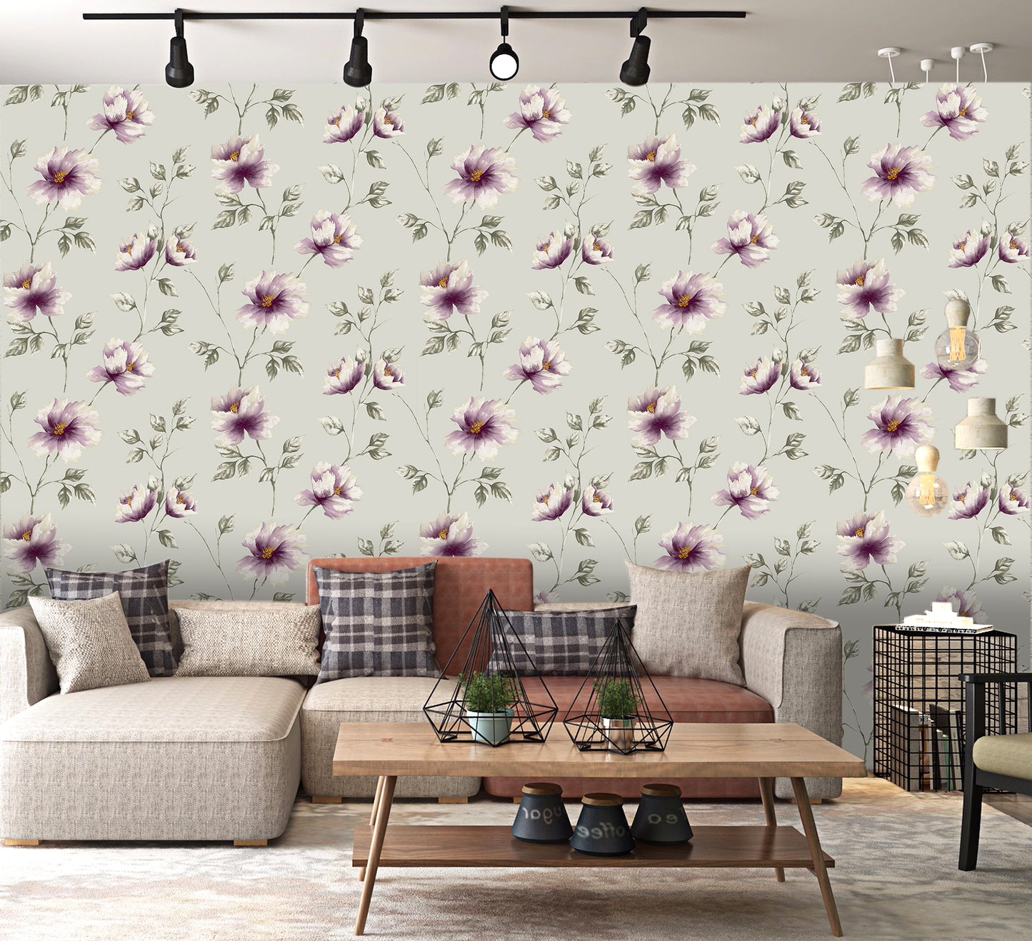 Vector Purple Flower
