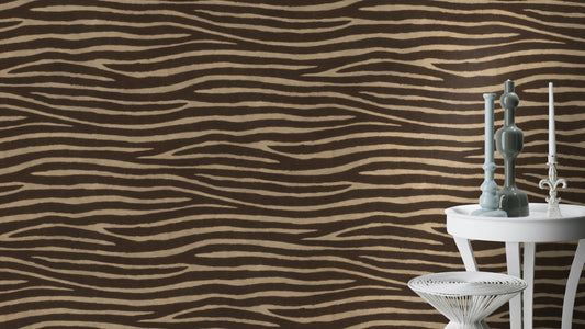 Zebra Skin Brown-Camel
