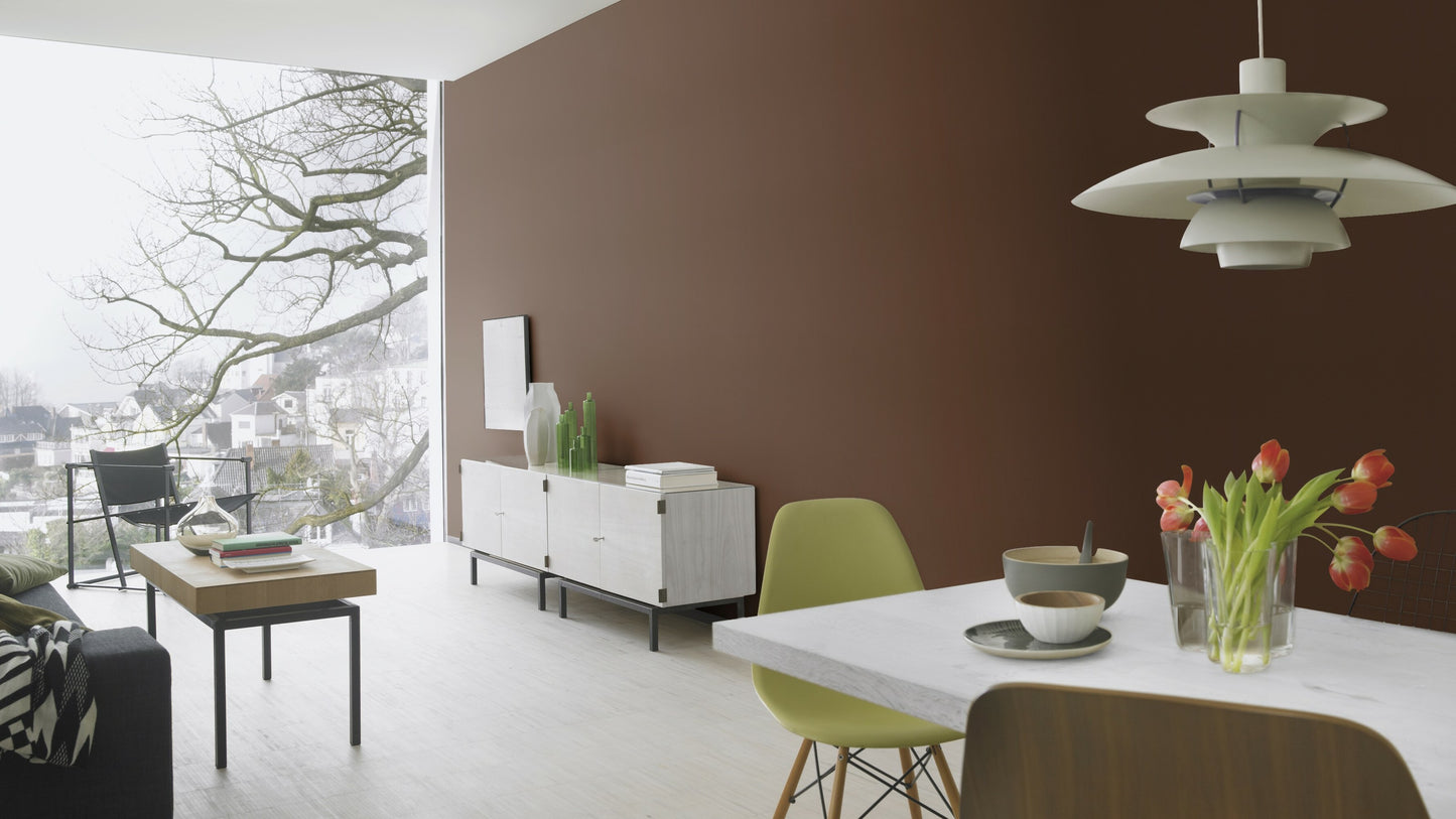 Leather Plain Texture Brown