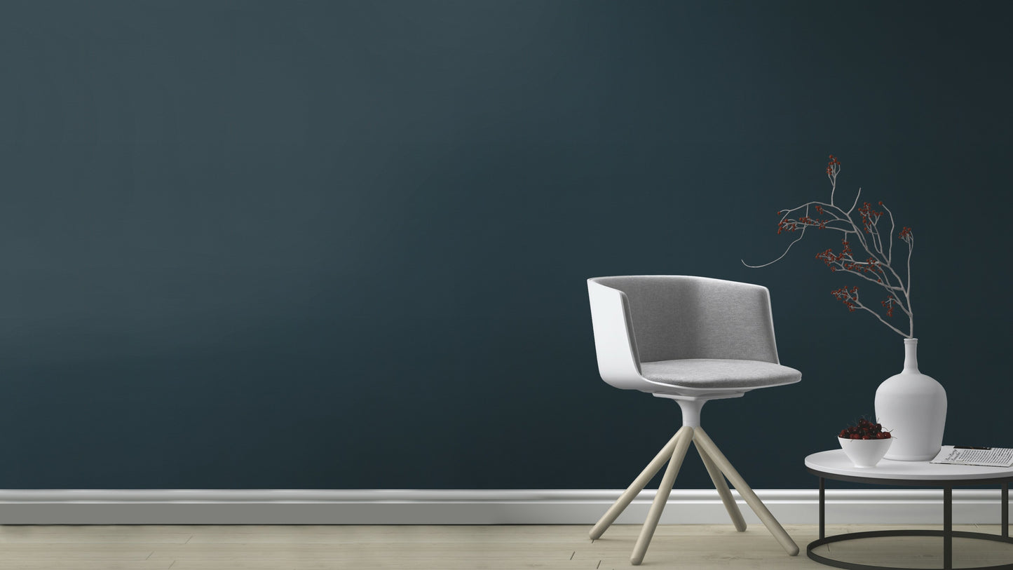 Leather Plain Texture Blue