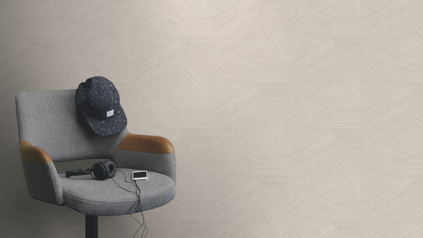 String Abstract Beige