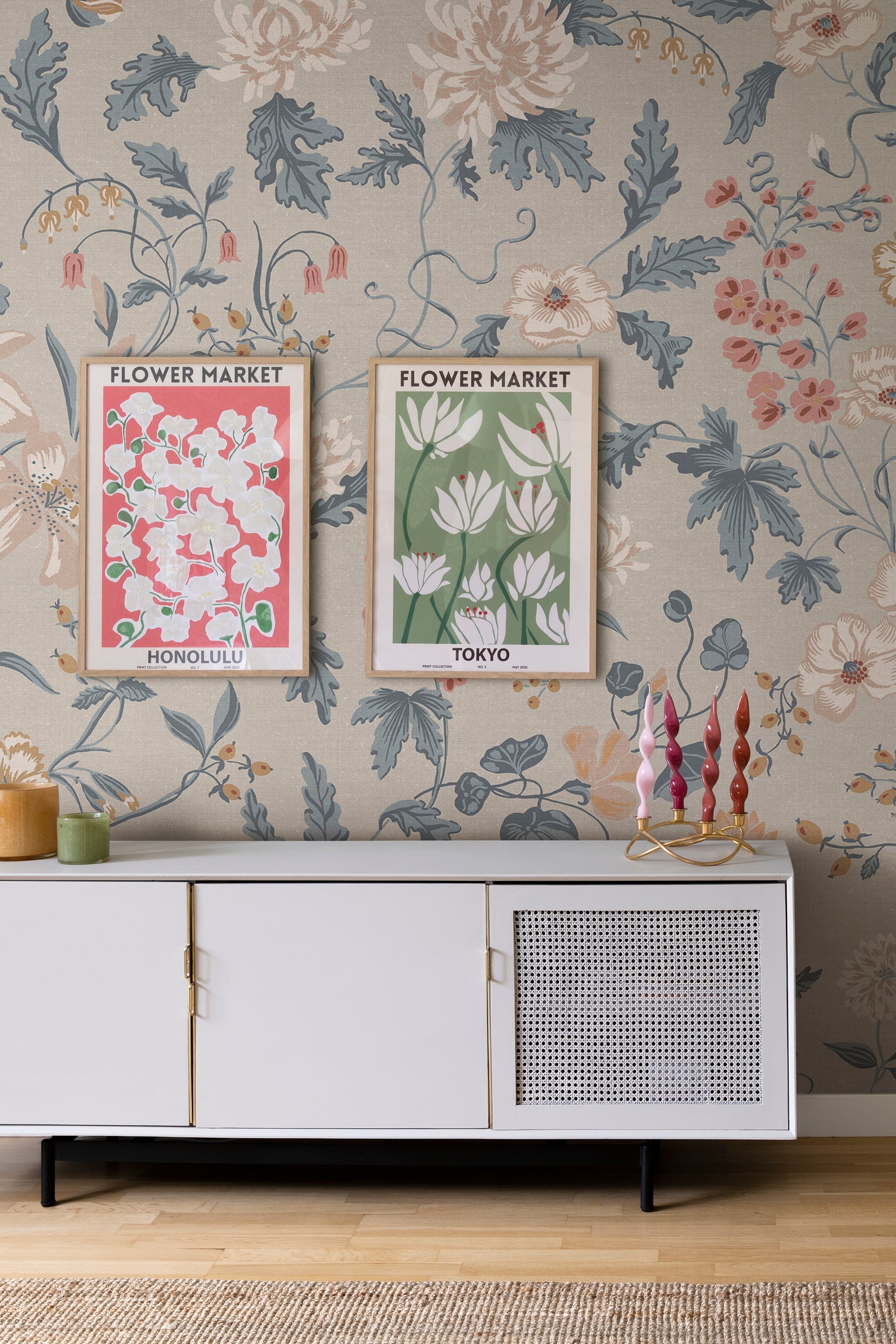 Suzanne Folklore Blue Pastel