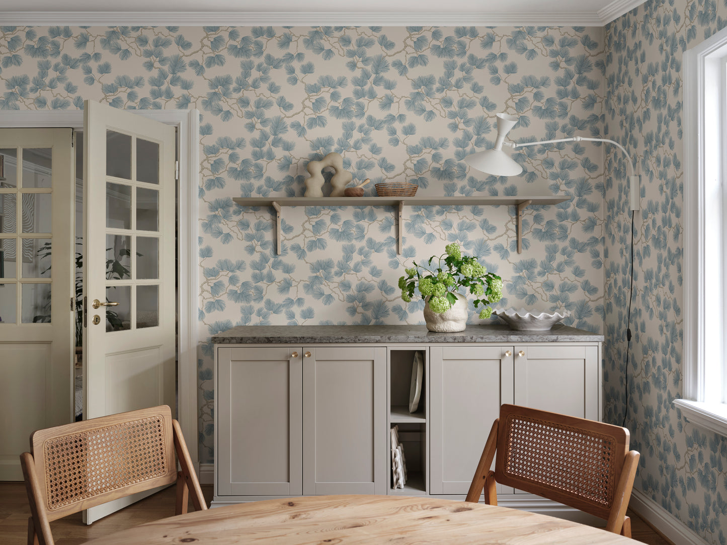 Cone Pine Misty Blue-Pink