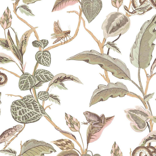 Botanica Green Pink Leave