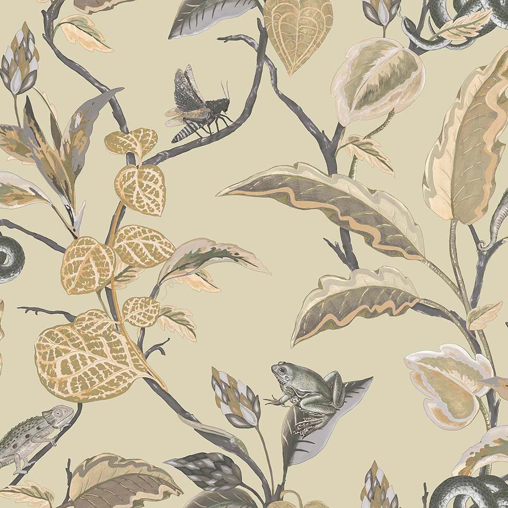 Botanica Green Beige Leave