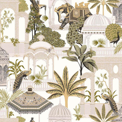 Sanctuary Palace Green Grey