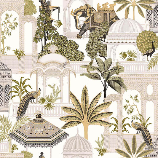 Sanctuary Palace Green Grey