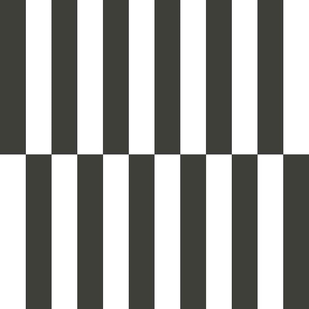 Ritmo Black White Stripe