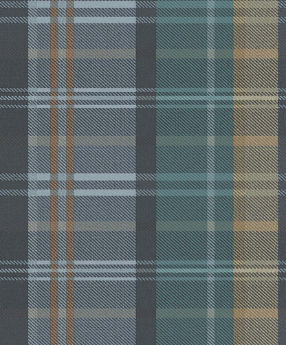 Scozzese Turquoise Fabric Imitation
