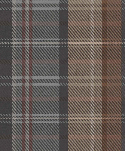 Scozzese Brown Fabric Imitation