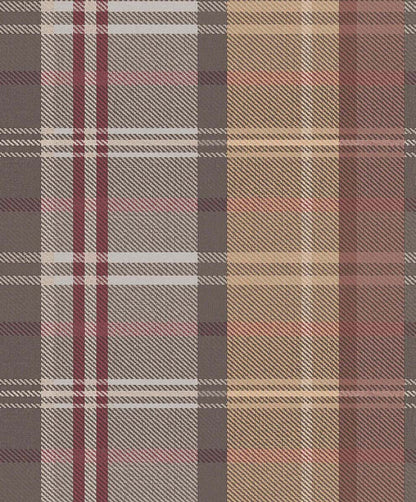 Scozzese Burgundy Fabric Imitation