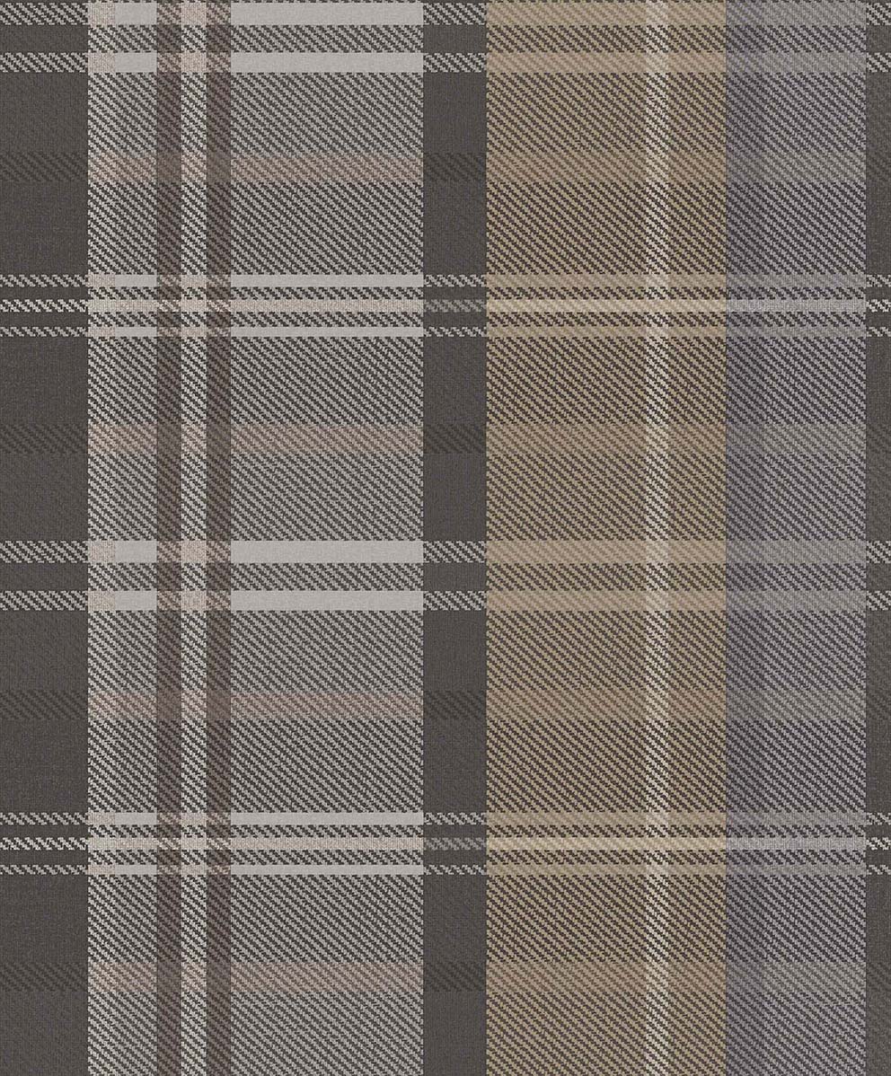 Scozzese Black Fabric Imitation